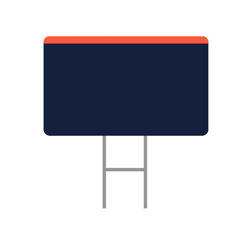 Yard sign